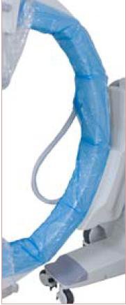 GE Healthcare C-Arm Drape 30 X 32 Inch OEC 8800/9600/9800 C-Arm Systems with 9 Inch Image Intensifier - Case of 1 - 00-900493-03-CS