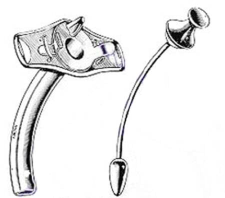 Integra Lifesciences Uncuffed Tracheostomy Tube Wing Lock IC Size 6.0 Adult - Each - 23-1212SS-EA
