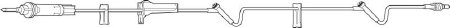 Baxter IV Pump Set Clearlink™ Gravity / Pump 2 Ports 10 Drops / mL Drip Rate Without Filter 100 Inch Tubing Solution - Case of 48 - 2C8425-CS