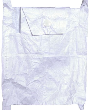 Florida Medical Sales Holter Pouch Tyvek® Soft Structure Material, White, Pouch Dimensions 5-1/2 W X 6 L Inch, Plastic Snap Closure Flap, Waist and Neck Ties Holter Monitor - Case of 100 - L-TYVEK SMALL-CS