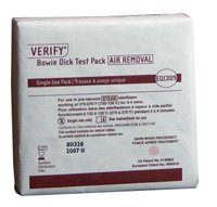 Steris Verify® Sterilization Bowie-Dick Test Pack Steam - Box of 20 - EQC009-BX