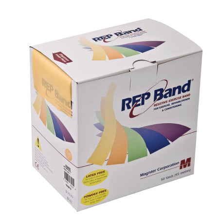 Fabrication Enterprises Exercise Resistance Band REP Band® Peach 4 Inch X 50 Yard X-Light Resistance - Each - 10-1089-EA