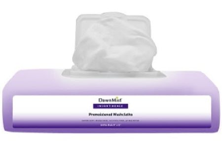 Donovan Industries Personal Wipe DawnMist® Tub Aloe / Lanolin Fresh Scent 50 Count - Case of 600 - AW3688-CS