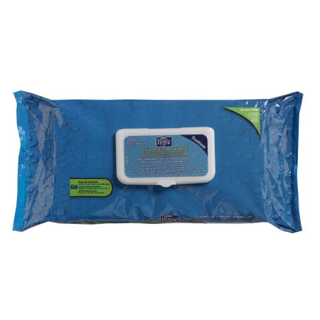 Professional Disposables Personal Wipe Hygea® Premium Soft Pack Aloe / Vitamin E Scented 60 Count - Box of 1 - J14143-BX
