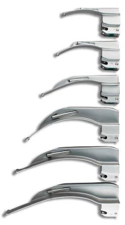 Sun Med Laryngoscope Blade GreenLine® Macintosh American Type Size 2 Child - Each - 5-5231-02-EA