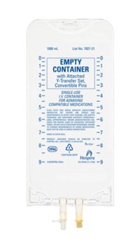ICU Medical Medication Delivery Bag (empty) LifeCare® 1000 mL - Case of 24 - 792721-CS