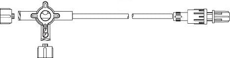 Smiths Medical ASD, Inc. IV Extension Set Medfusion® Sterile - Case of 50 - MX412SL-CS