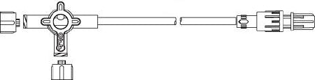 Smiths Medical ASD, Inc. IV Extension Set Medfusion® Sterile - Case of 50 - MX413SL-CS
