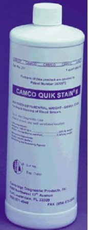 Fisher Scientific Wright-Giemsa Stain Camco Quik Stain® II 946 mL - Each - 0433012-EA