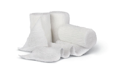 Medline Fluff Bandage Roll Bulkee Lite® 6 Inch X 4-1/2 Yard 1 per Pack Sterile 3-Ply Roll Shape - Box of 6 - NON27499-BX