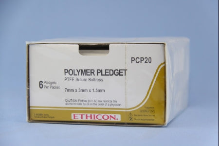 J & J Healthcare Systems Pledget Cardiovascular Pledget - Box of 216 - PCP20-BX