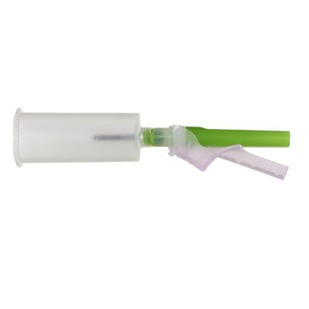 BD BD Vacutainer® Eclipse™ Blood Collection Needle 21 Gauge 1-1/4 Inch Needle Length Safety Needle Without Tubing Sterile - Case of 100 - 368650-CS