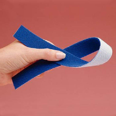 Patterson Medical Supply Non-Adhesive Hook and Loop Strapping Back-to-Back 1 Inch X 10 Yard White / Blue - Each - A28690-EA