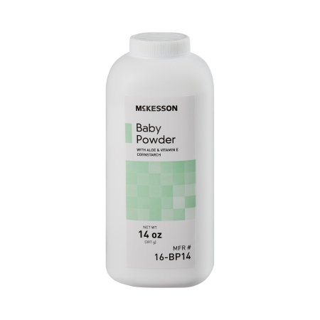 McKesson Baby Powder McKesson 14 oz. Fresh Scent Shaker Bottle Cornstarch - Each - 16-BP14-EA