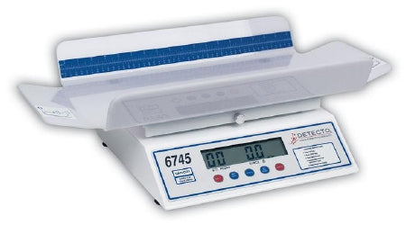Detecto Scale Baby Scale Detecto® Digital LCD Display 30 lbs. Capacity AC Adapter / Battery Operated - Each - 6745-EA