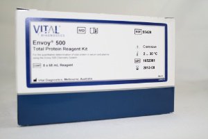 Elitech Group Inc Reagent Envoy® 500 General Chemistry Total Protein For Envoy 500 Chemistry Systems 1,200 Tests 1,200 Tests - KT/1200 - 55425-KT