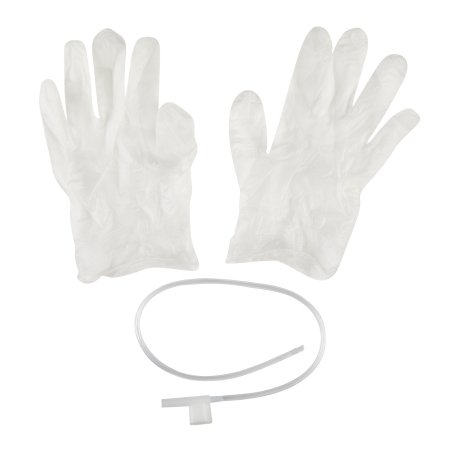 Vyaire Medical Suction Catheter Kit AirLife® Cath-N-Glove® 14 Fr. Sterile - Pack of 10 - 4894T-PK