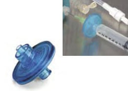 Baxter Filter, Syringe Supor® 0.2 micrometer, Double Luer Lock, Sterile, Blue - Case of 50 - H93821002-CS