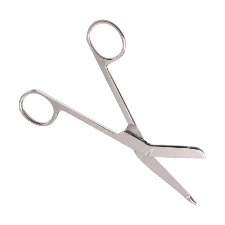 Integra Lifesciences Bandage Scissors MeisterHand® Lister 5-1/2 Inch Length Surgical Grade Stainless Steel NonSterile Finger Ring Handle Angled Blunt Tip / Blunt Tip - Each - MH5-514-EA