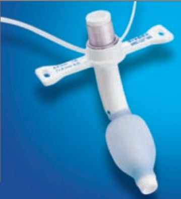 Smiths Medical ASD, Inc. Cuffed Tracheostomy Tube with Talk Attachment Bivona® Mid-Range Aire Cuf® Size 6.0 Adult - Each - 755160-EA