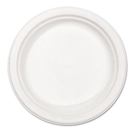 Chinet® Paper Dinnerware, Plate, 8.75" dia, White, 500/Carton - CT/1 - HUH-21227-CT