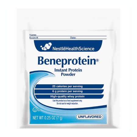 Nestle Healthcare Nutrition Oral Supplement Beneprotein® Unflavored Powder 7 Gram Individual Packet - Pack of 1 - 10043900284306-PK