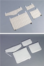 Alimed Moist Heat Therapy Pad AliMed® Contour Neck Canvas Reusable - Each - 2970001401-EA