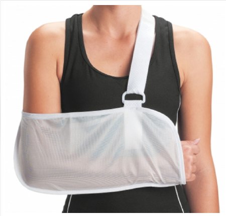 DJO Arm Sling Procare® Chieftain™ Hook and Loop Closure Large - Pack of 12 - 79-84177-PK