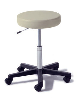 Midmark Exam Stool Ritter® 272 Value Series Backless Pneumatic Height Adjustment / Hand Operated 5 Casters Shadow Gray - Each - 272-001-232-EA