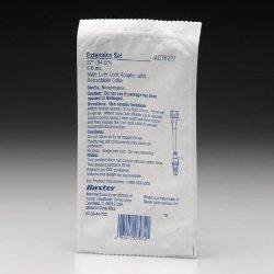 Baxter IV Extension Set Baxter® 37 Inch Tubing Without Filter Sterile - Case of 48 - ACT6227-CS