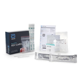 Abbott Rapid Dx North America LLC Respiratory Test Kit BinaxNOW® Infectious Disease Immunoassay Respiratory Syncytial Virus Test (RSV) Nasopharyngeal Swab / Nasal Wash Sample 10 Tests CLIA Waived - Box of 10 - 430100-BX