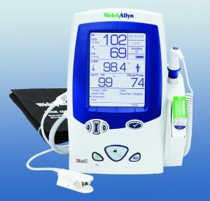 Welch Allyn Reusable Blood Pressure Cuff WelchAllyn® 25 to 34 cm Arm Nylon Cuff Adult Cuff - Each - 4500-02-EA
