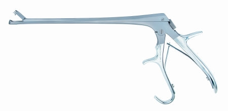 McKesson Biopsy Forceps McKesson Argent™ Tischler-Burke 7-3/4 Inch Length Surgical Grade Stainless Steel NonSterile w/Lock Pistol Grip Handle with Spring Straight 1.5 X 4.5 mm Oval Bite - Each - 43-1-1443-EA