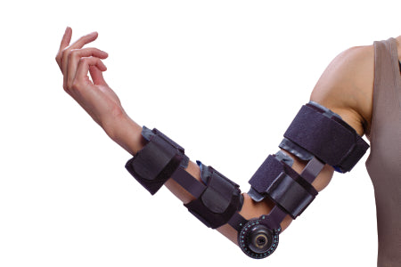 DJO Elbow Brace Arc™ One Size Fits Most Right Arm Black - Each - 05ER-EA