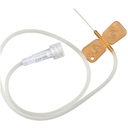Myco Medical Supplies Infusion Set UNOLOK® 25 Gauge 3/4 Inch 12 Inch Tubing Without Port - Case of 1000 - 7001-25-CS