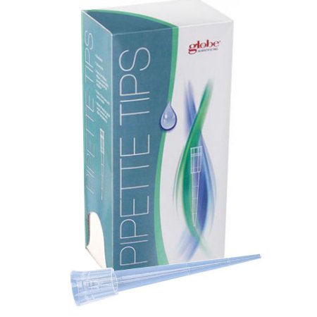 Globe Scientific Pipette Tip Globe Scientific 0.1 to 10 ÂµL Graduated NonSterile - Case of 960 - 151154R-96-CS