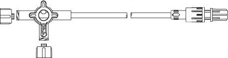 Smiths Medical ASD, Inc. IV Extension Set Medfusion® Sterile - Case of 50 - MX422SL-CS
