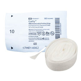 Cardinal Wound Packing Strip Curity™ AMD™ Polyhexamethylene Biguanide (PHMB) s/b PHMB 1/2 Inch X 1 Yard Sterile - Case of 50 - 7832AMD-CS