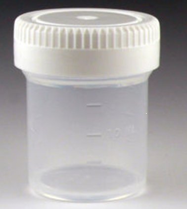 Globe Scientific Container Tite-Rite™ Polypropylene 2-1/4 X 3-1/8 Inch - Case of 300 - 6528-CS