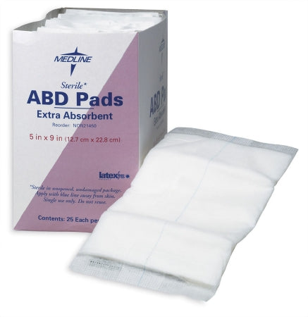 Medline Trauma Dressing 10 X 30 Inch 1 per Pack Sterile Rectangle - Case of 50 - NON21459-CS