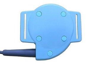 Vyaire Medical Ultrasound Transducer Vital Signs® 8 Inch Cable, Button Style, Watertight - Each - 2264HAX-EA