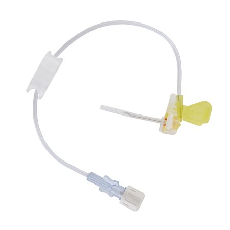 BD Huber Infusion Set MiniLoc® 20 Gauge 1 Inch 8 Inch Tubing Without Port - Case of 20 - 0632010-CS