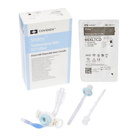 Medtronic MITG Cuffed Tracheostomy Tube Shiley™ XLT Disposable IC Size 6.0 Adult - Each - 60XLTCD-EA