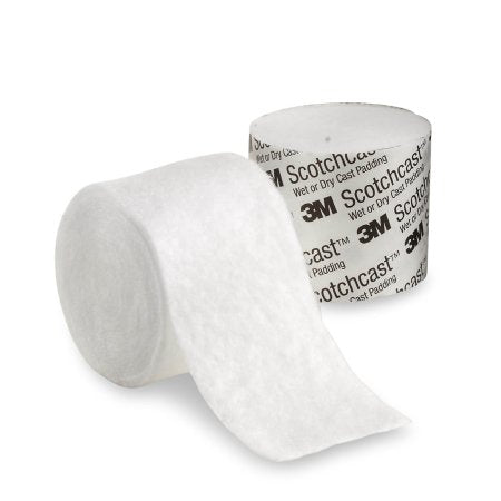 3M Ortho Cast Padding Water Resistant 3M™ Scotchcast™ Wet or Dry 2 Inch X 4 Yard Polypropylene / Polyethylene Knit / Nonwoven Fibers NonSterile - Case of 4 - WDP2-CS