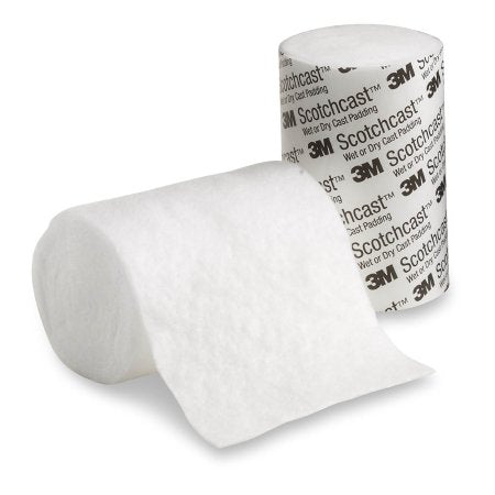 3M Ortho Cast Padding Water Resistant 3M™ Scotchcast™ Wet or Dry 4 Inch X 4 Yard Polypropylene / Polyethylene Knit / Nonwoven Fibers NonSterile - Bag of 1 - WDP4-BG