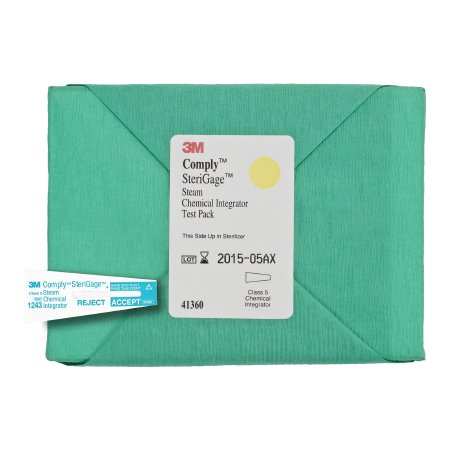 3M Comply™ SteriGage™ Sterilization Chemical Integrator Pack Steam 2 Inch - Box of 16 - 41360-BX