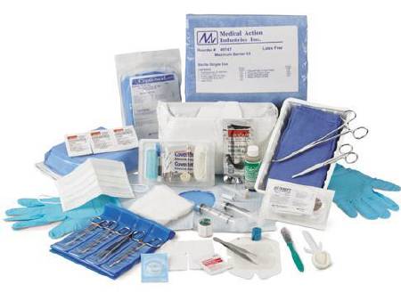 Medical Action Industries Dressing Change Tray Central Line - Case of 20 - 57442-CS
