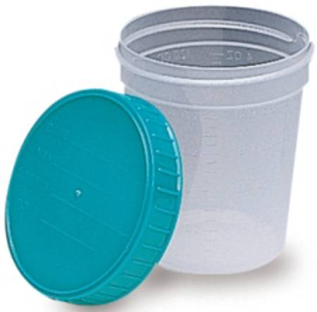 Medegen Medical Products LLC Specimen Container Gent-L-Kare™ 38 X 45 mm 120 mL (4 oz.) Without Closure NonSterile - Case of 25 - M4651-CS