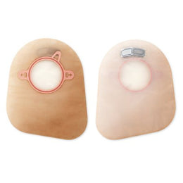 Hollister Ostomy Pouch New Image™ Two-Piece System 7 Inch Length Closed End - Box of 60 - 18392-BX