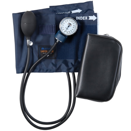Mabis Healthcare Aneroid Sphygmomanometer Unit Mabis® Precision Thigh Nylon 41 - 61 cm Pocket Aneroid - Each - 09-141-017-EA